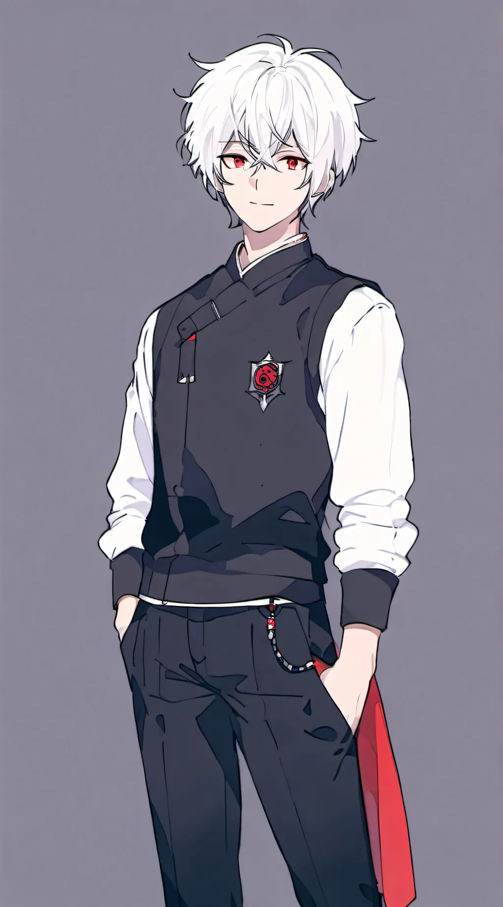 ai character: Akshio  background