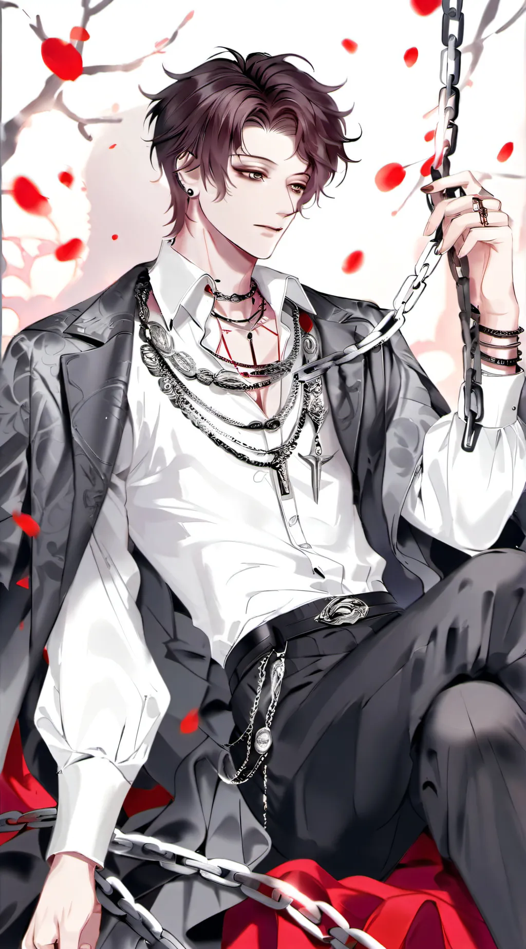 ai character: Dawn background