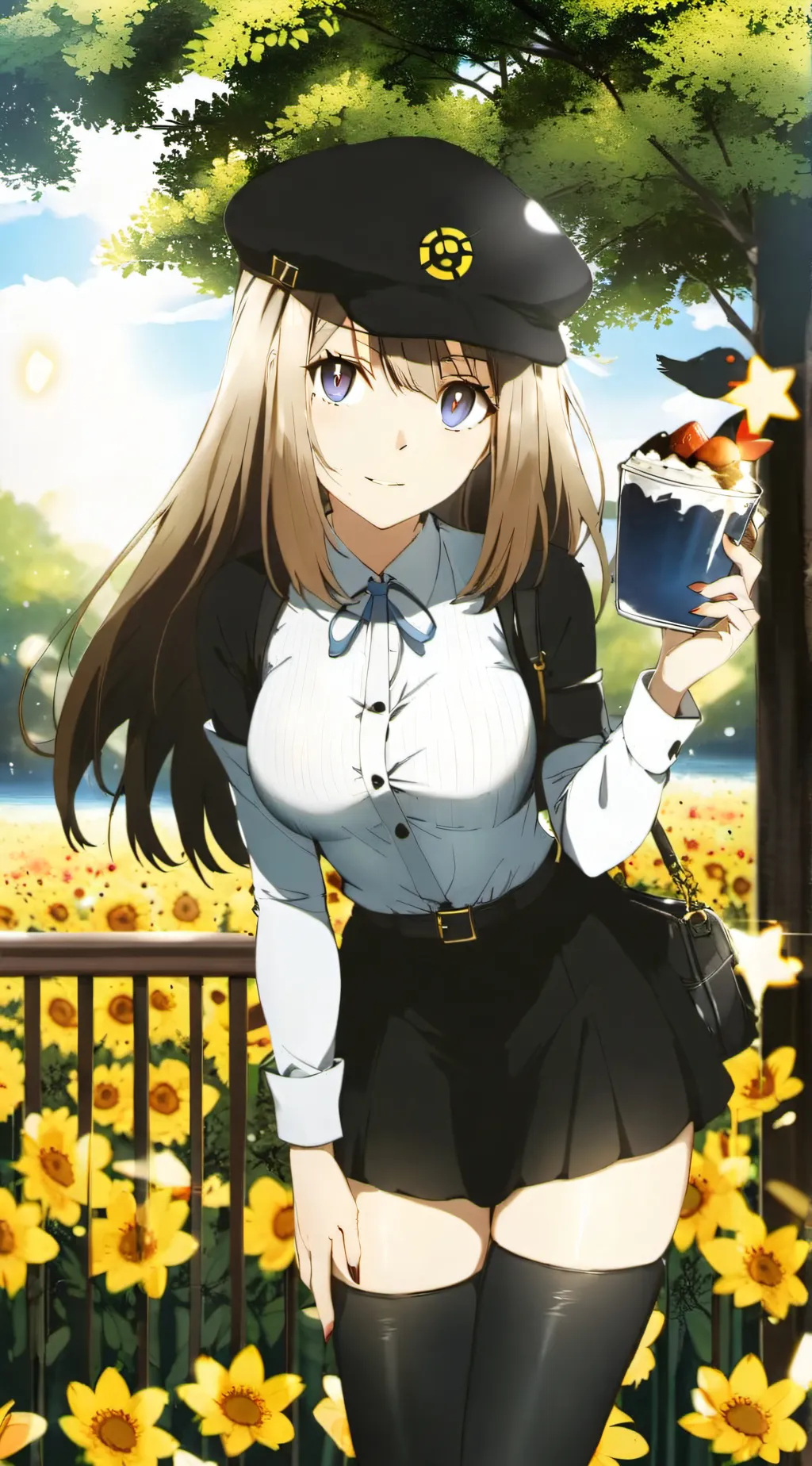 ai character: rosa background