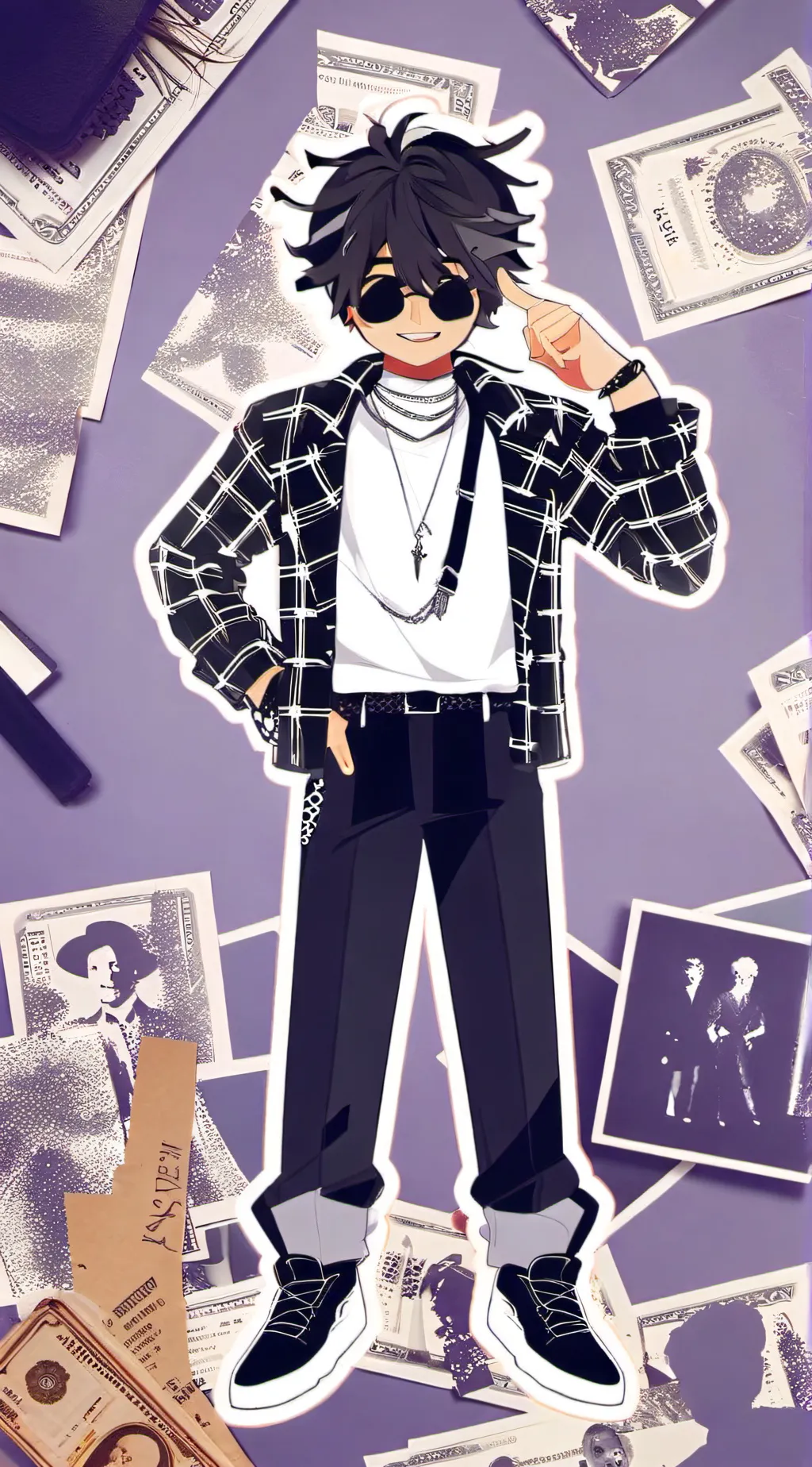 ai character: roblox story background