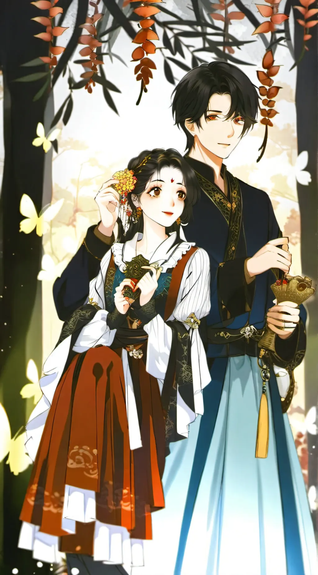 ai character: Jenny and Harry background