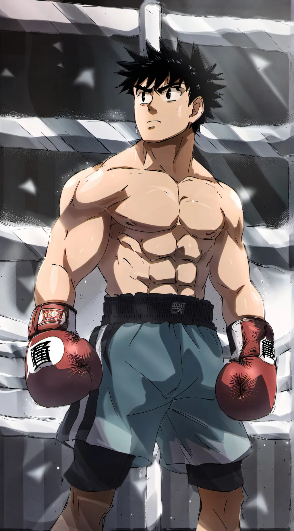 ai character: Ippo makounochi background
