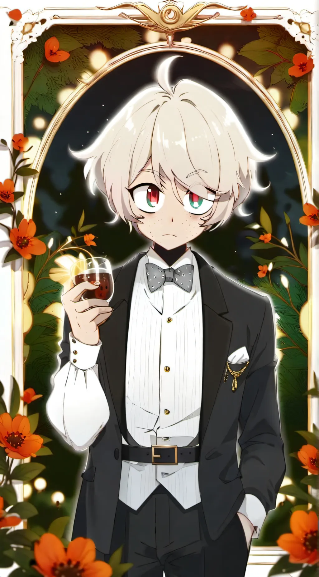 ai character: Anthony  background