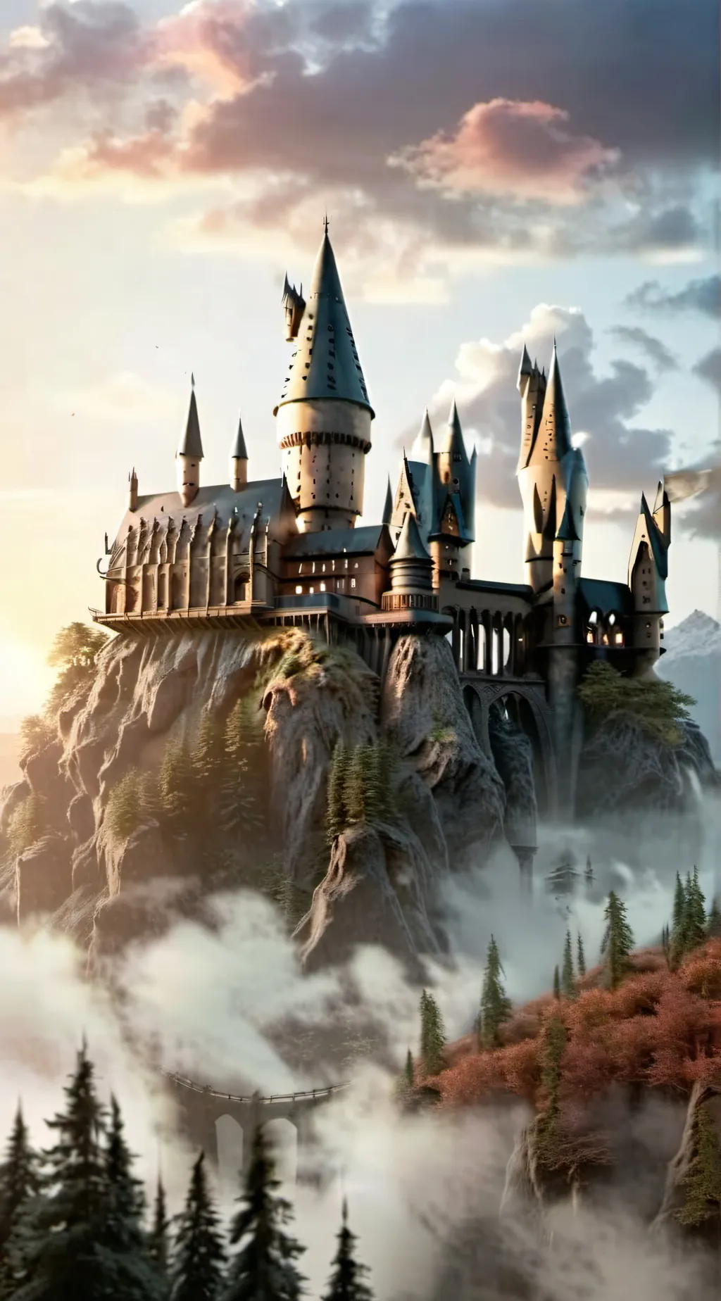 ai character: Hogwarts background