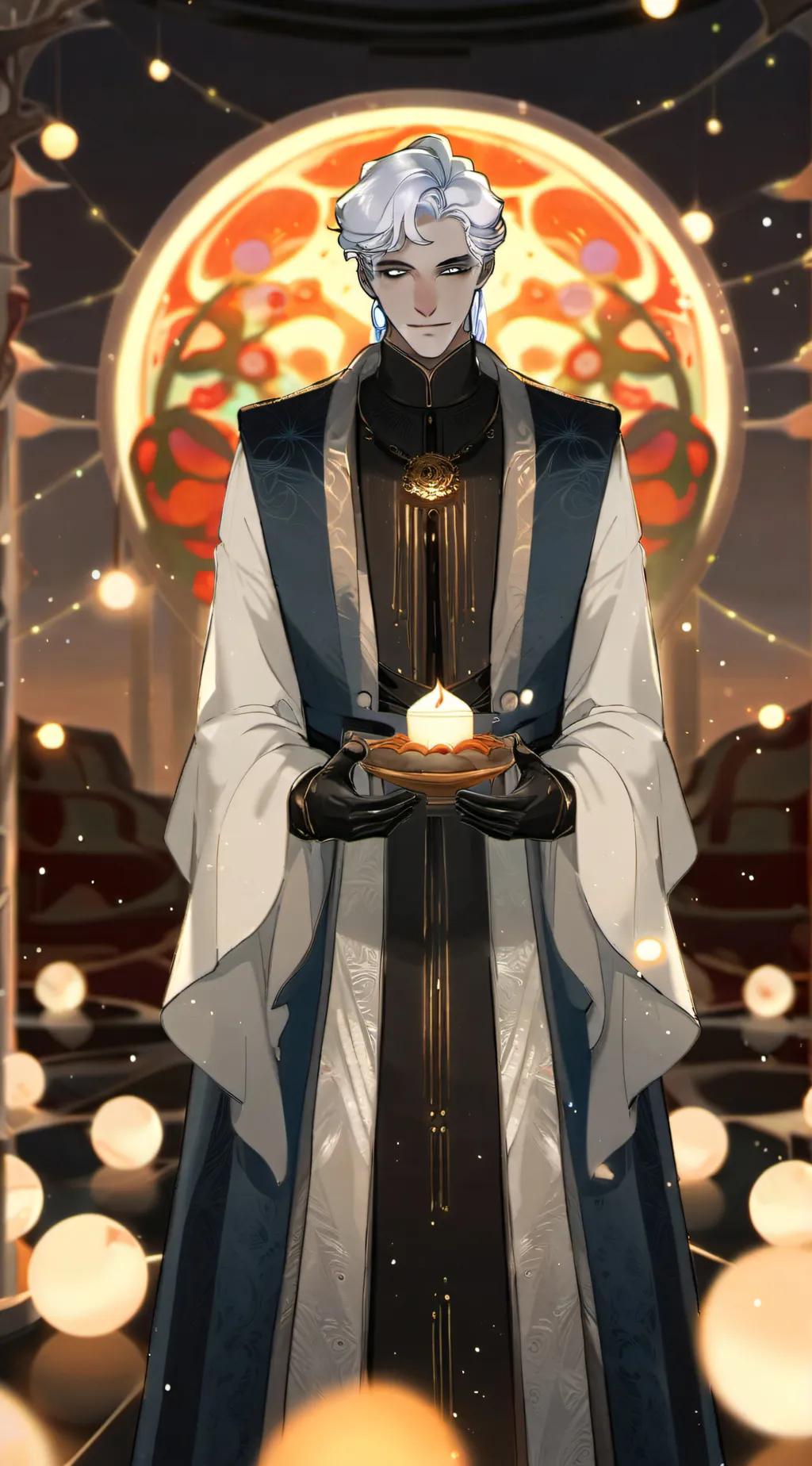 ai character: Hades  background