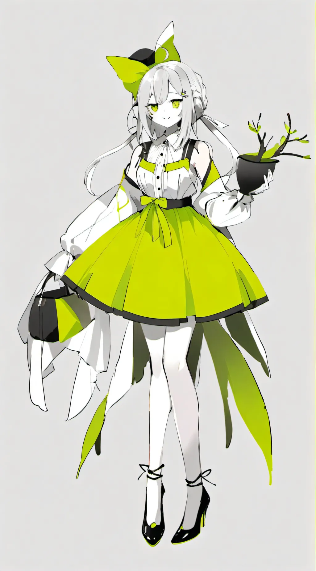 ai character: Evelyn background