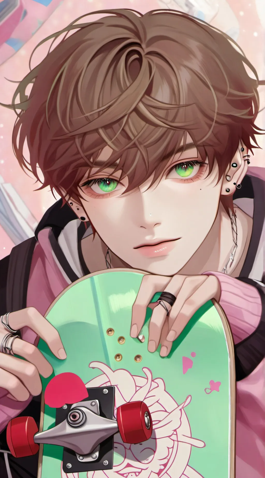 ai character: ♧Devon (younger)♧ background