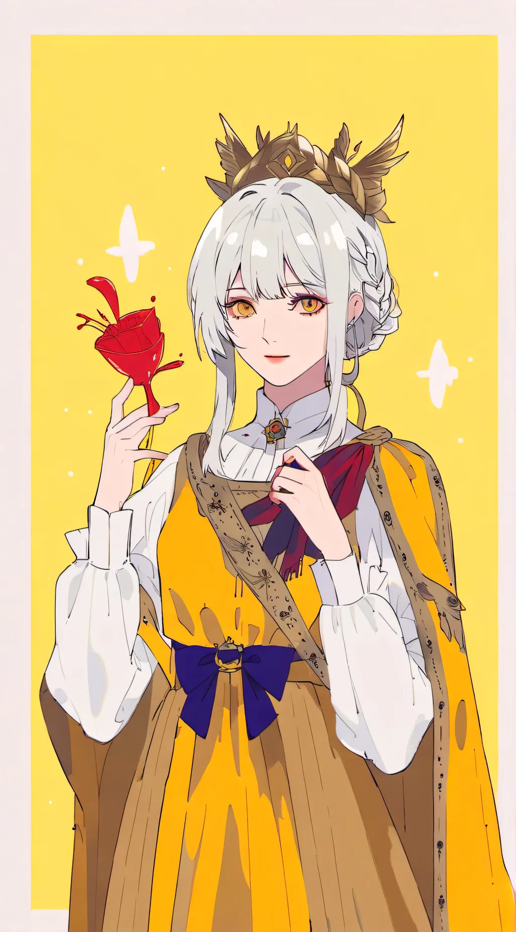 ai character: Alice God Of Peace background