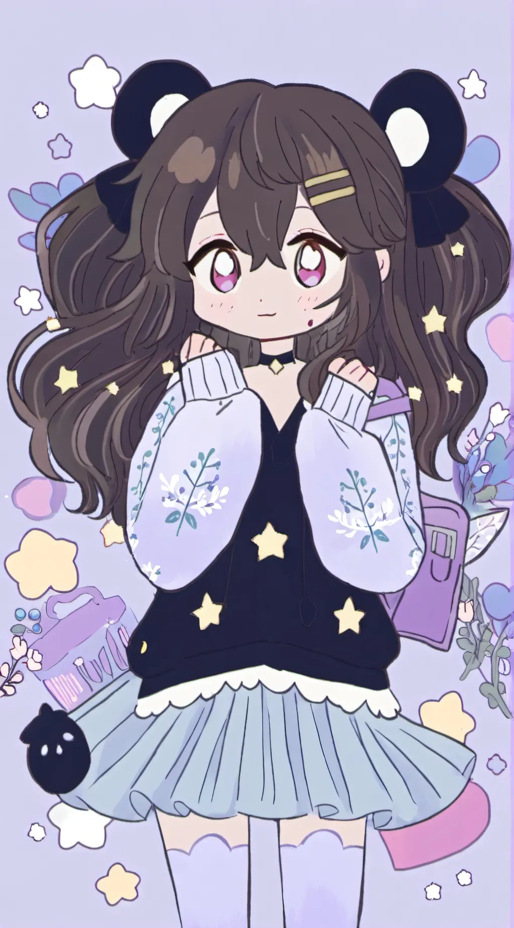 ai character: pandy background
