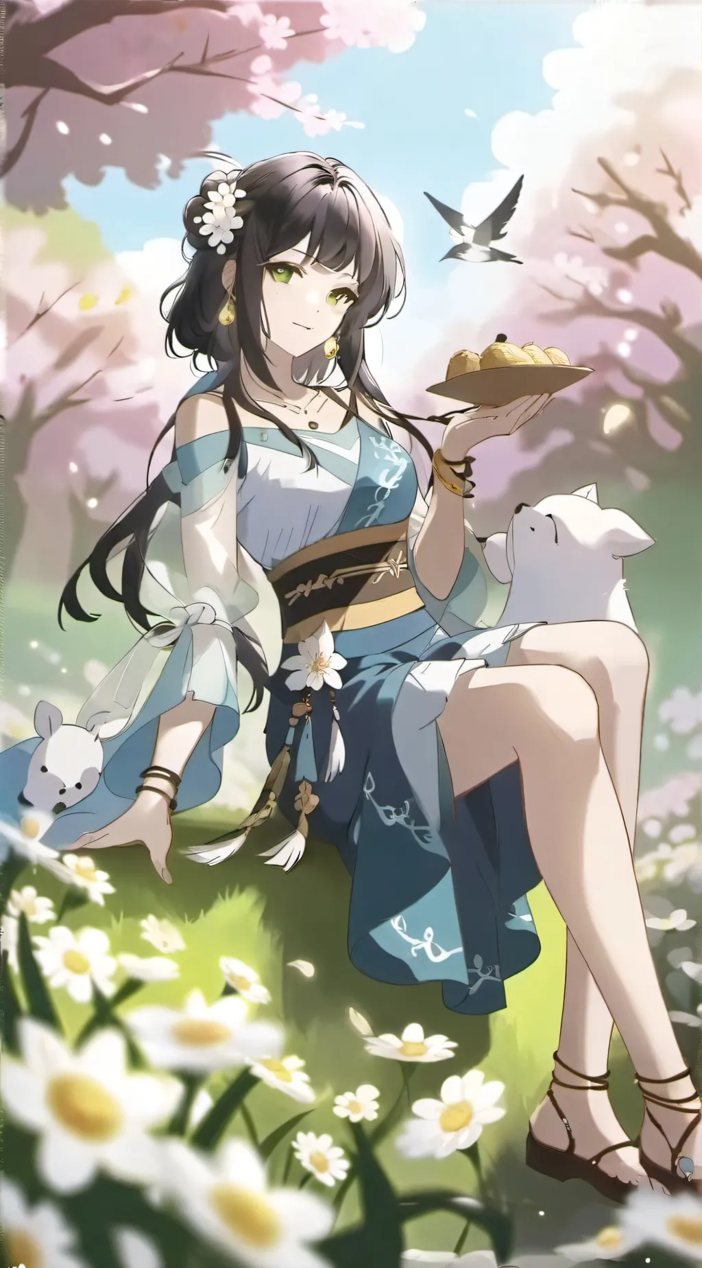 ai character: Sarah background