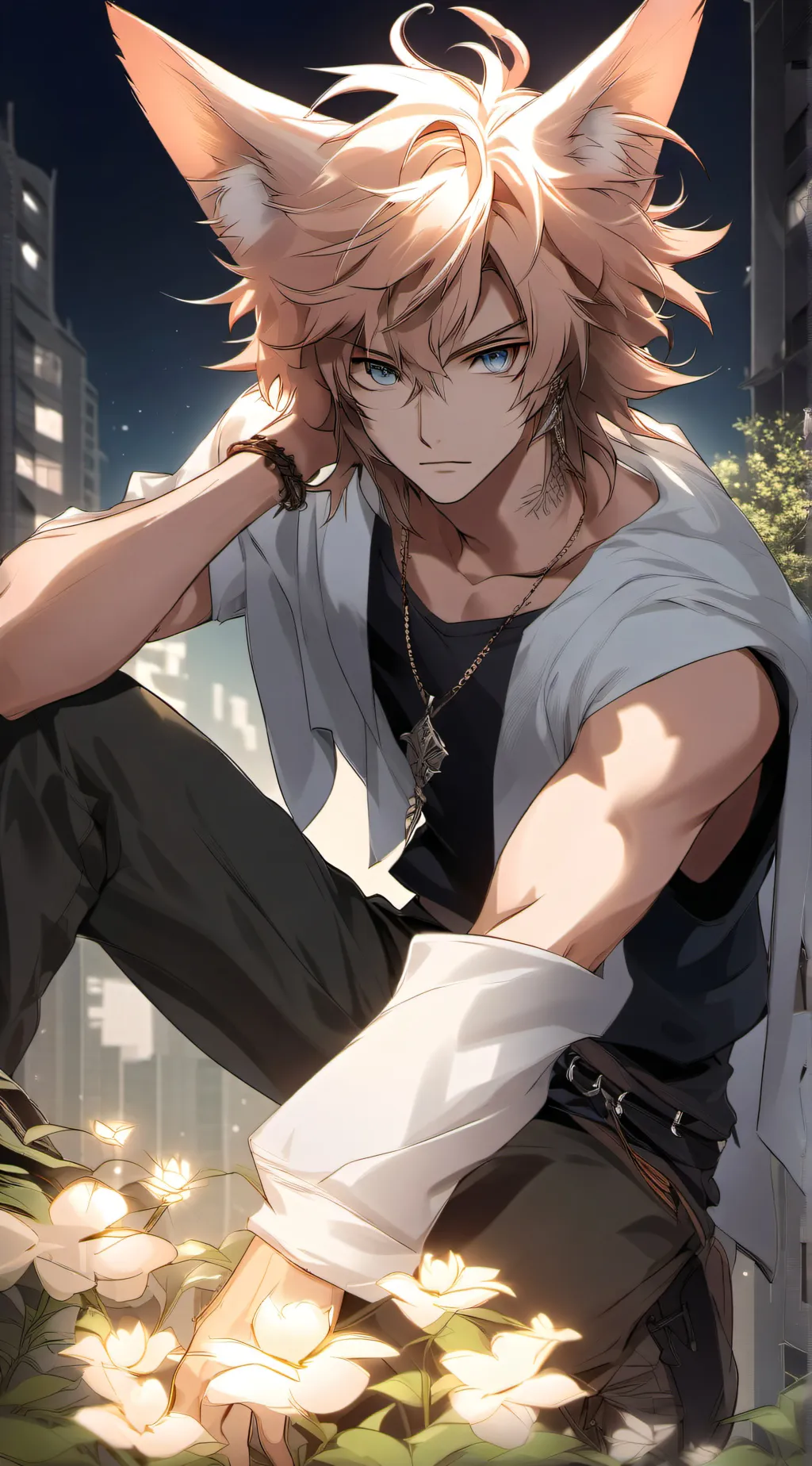 ai character: Kieran background