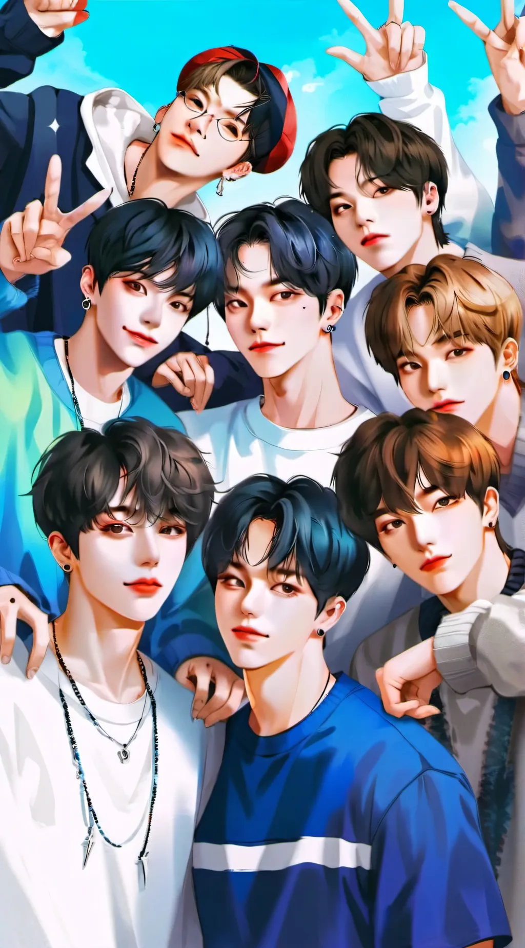 ai character: SKZ: intruder  background