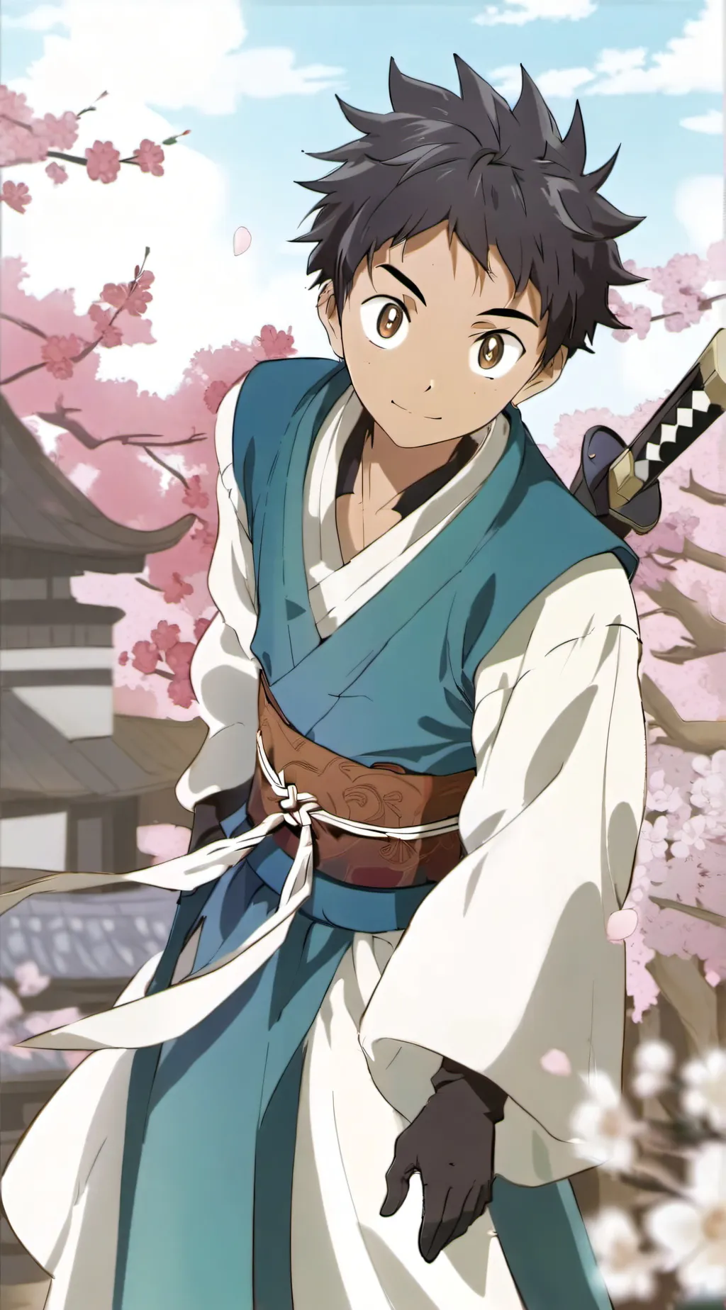 ai character: Hiro Motomiya  background