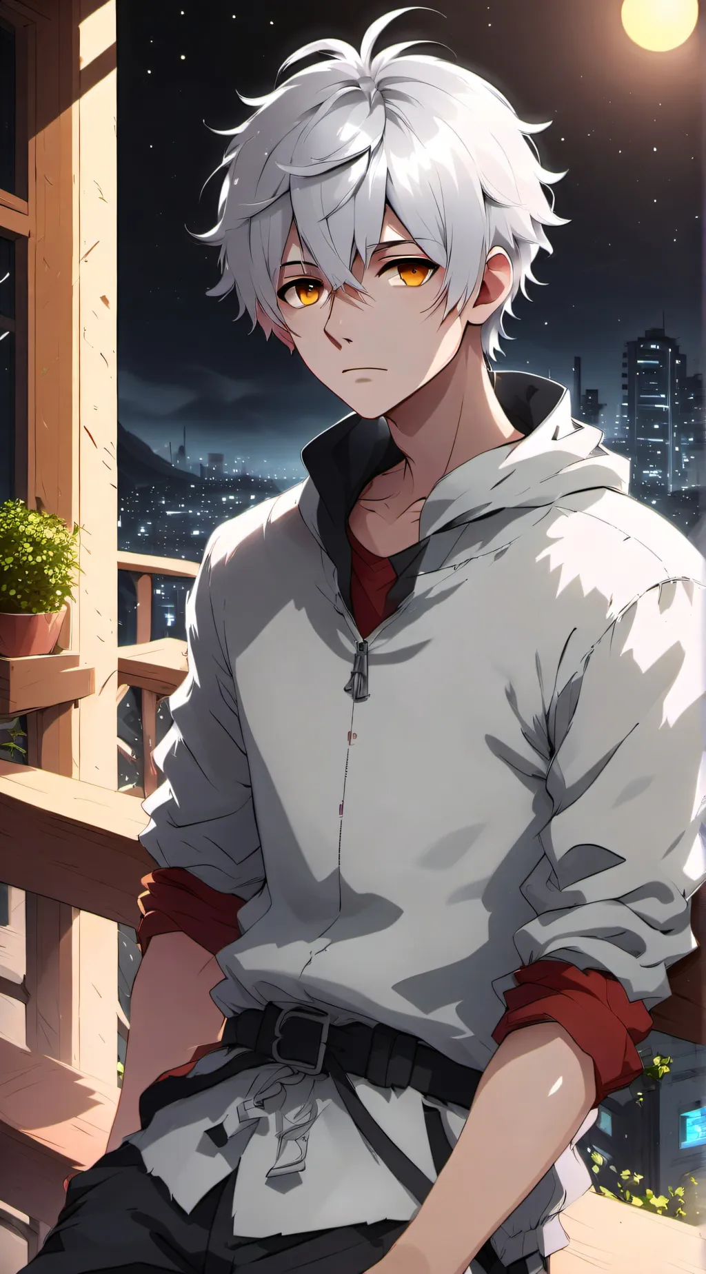 ai character: Ethan  background