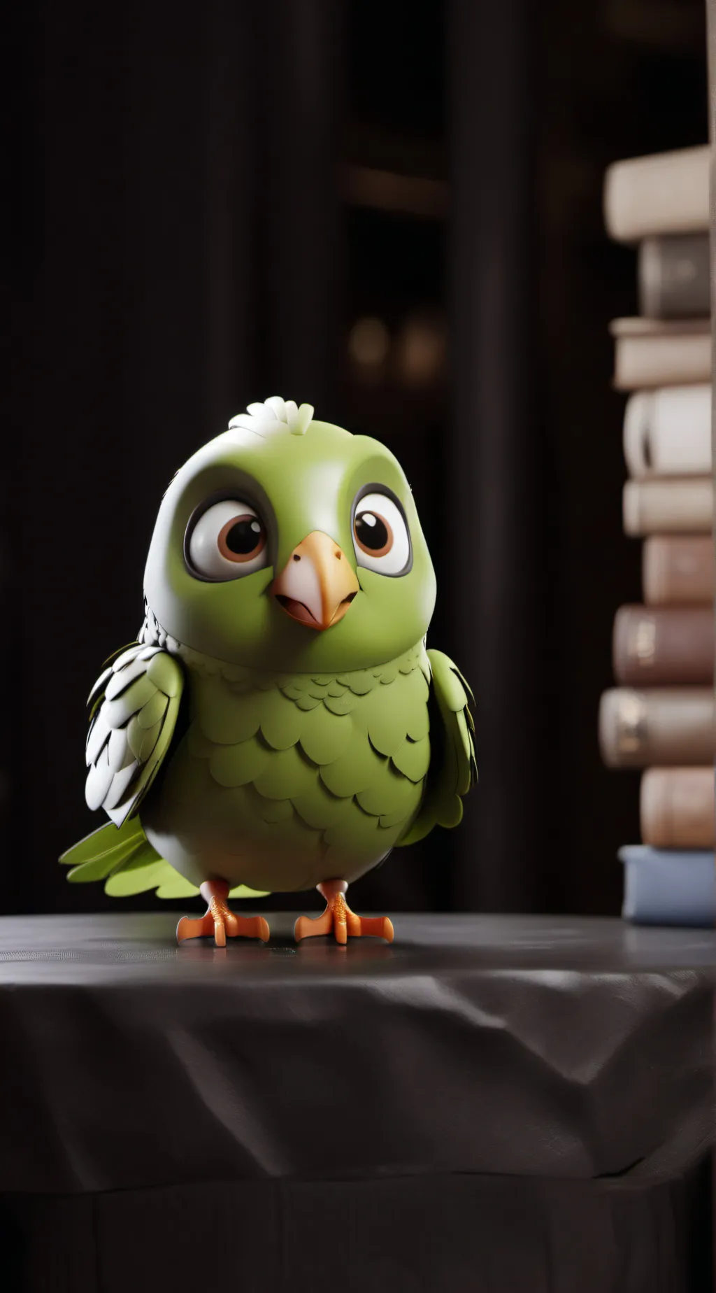 ai character: Duolingo  background