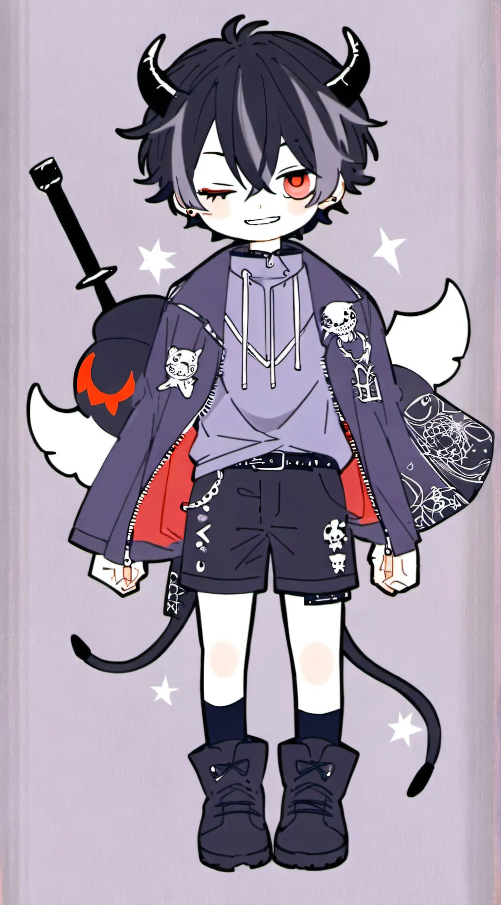 ai character: mr.okao background