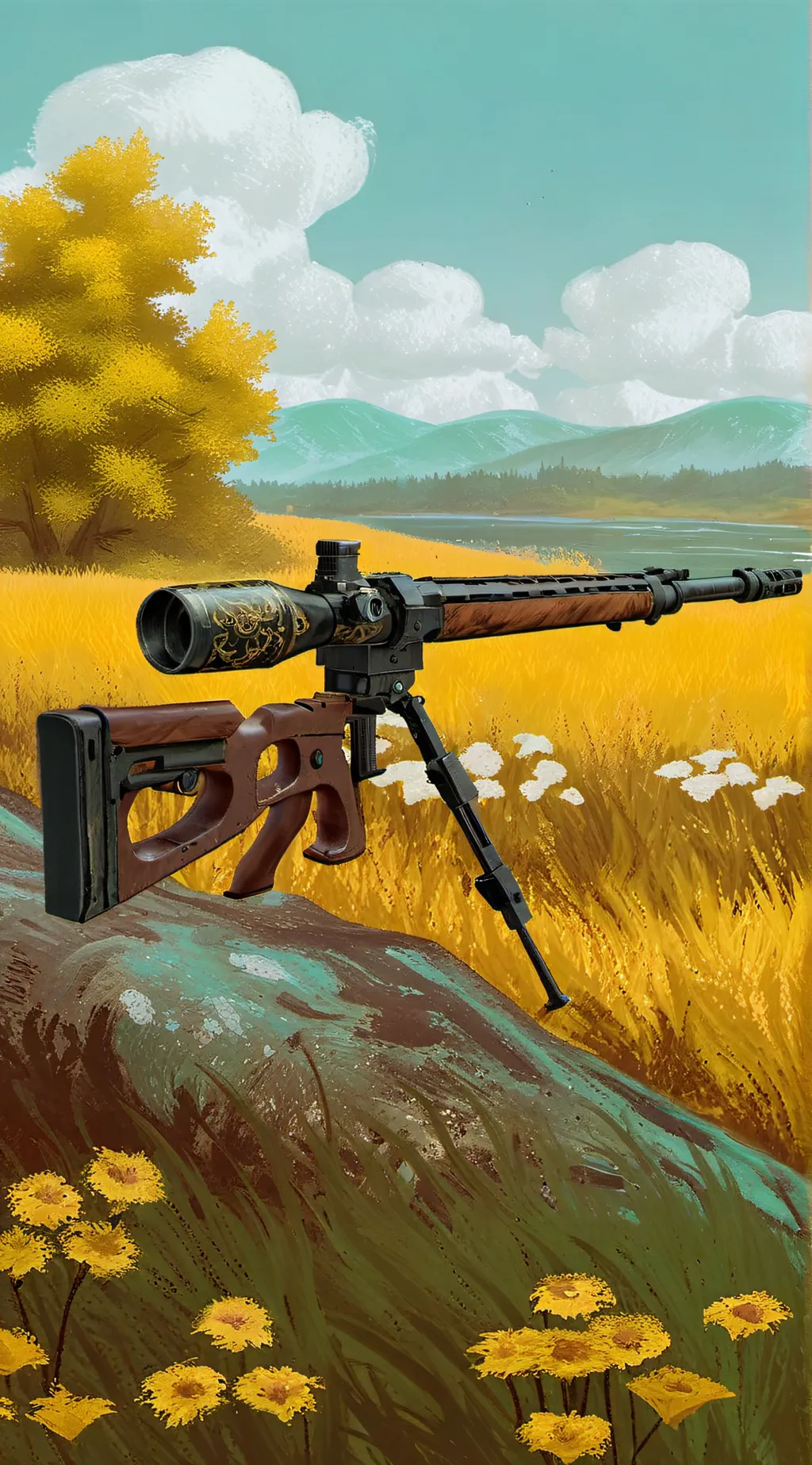 ai character: Sniper background