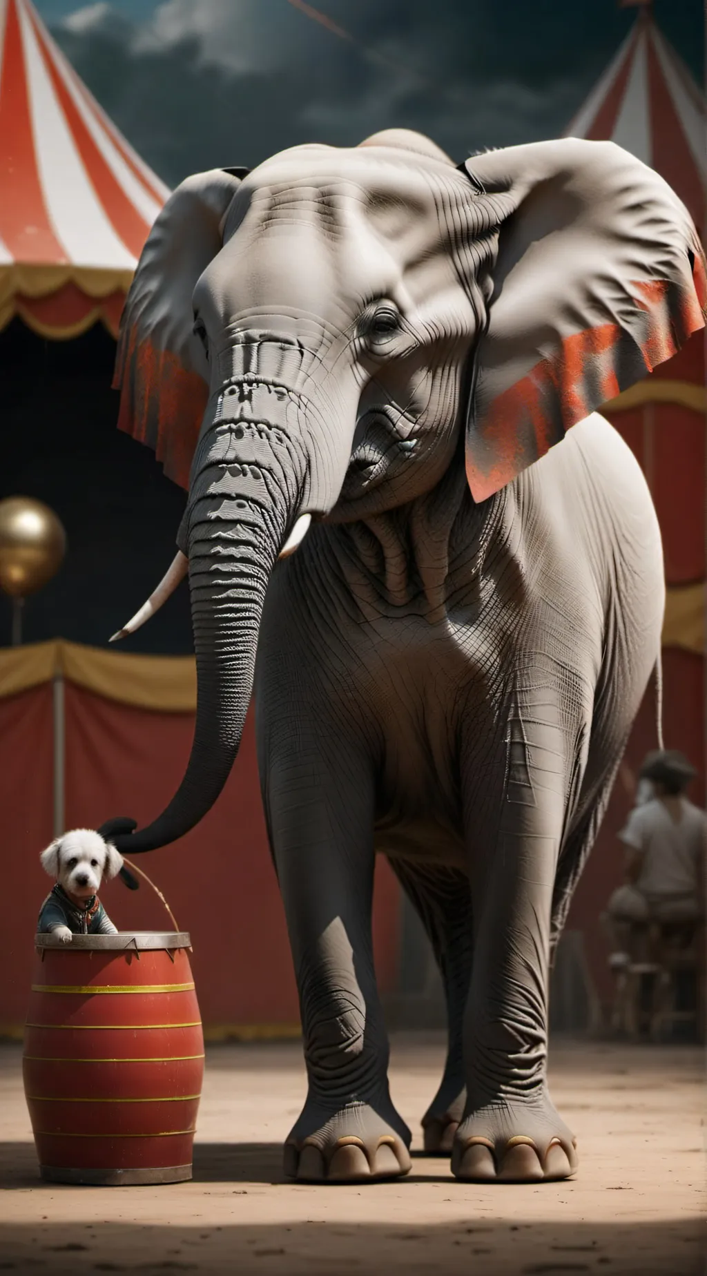 ai character: TADC but mean background