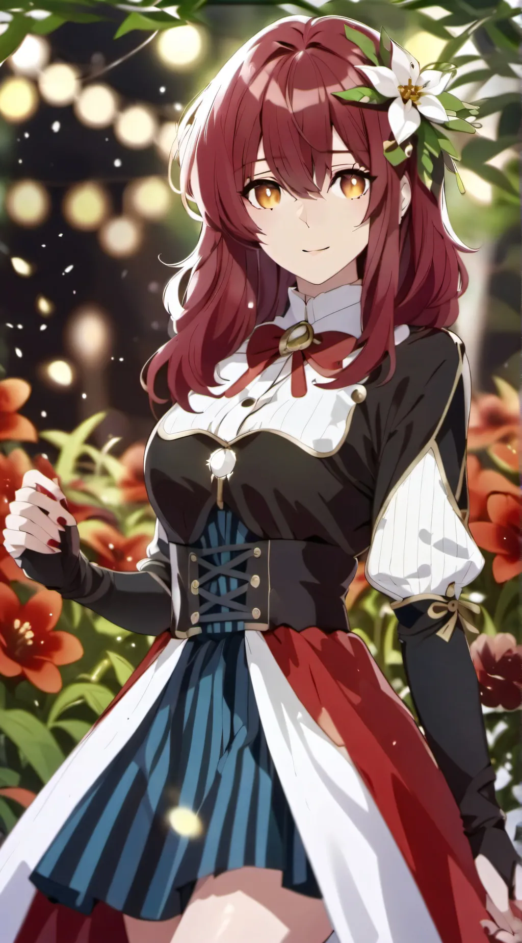 ai character: Anne  background