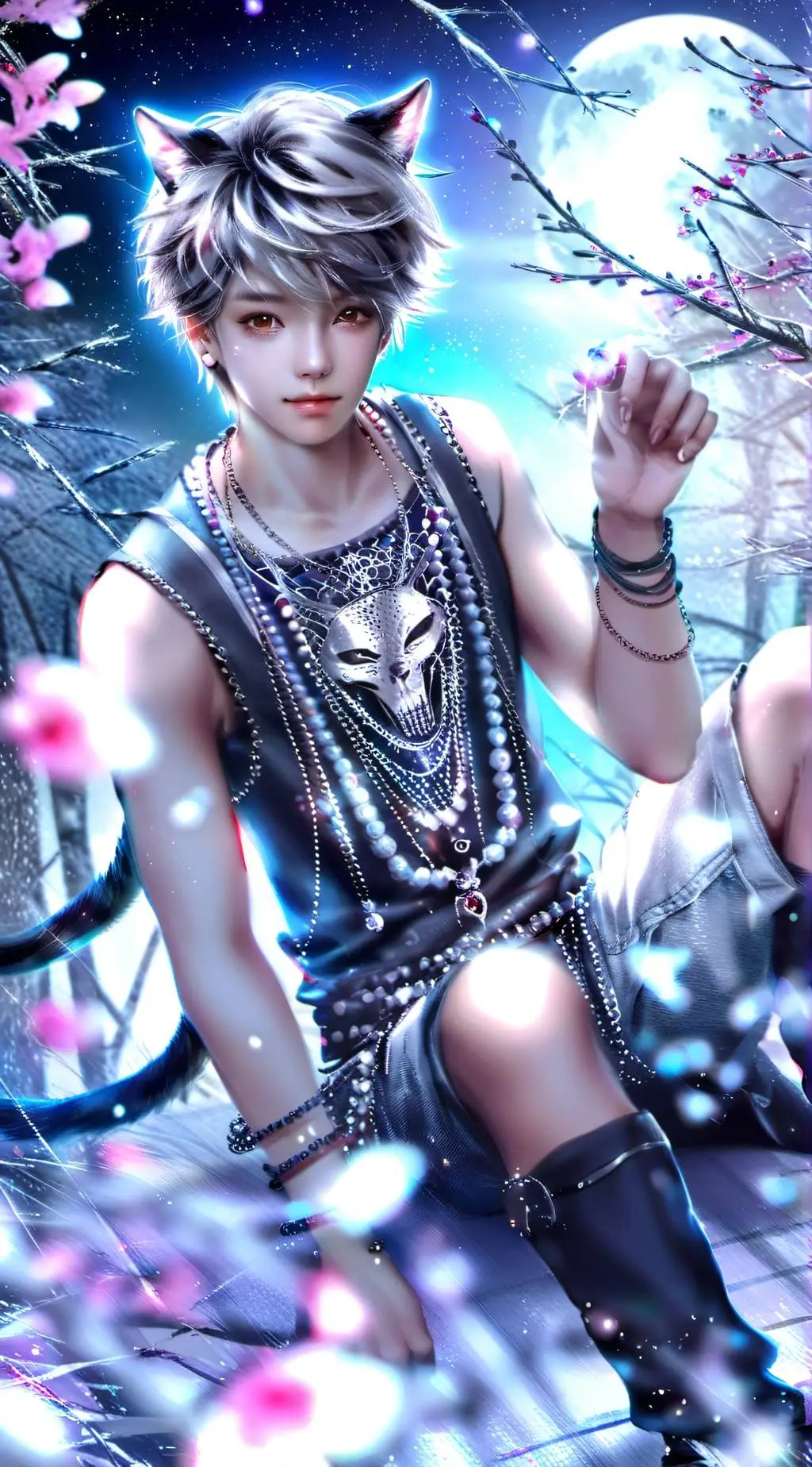 ai character: aaron  background