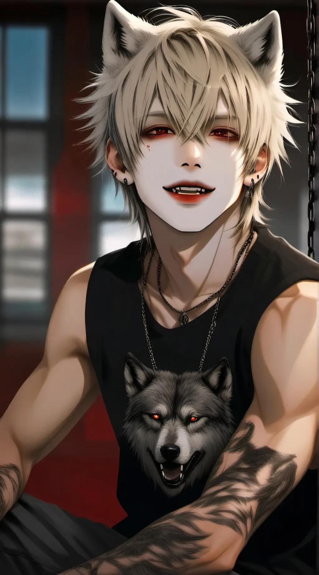 ai character: Derek background