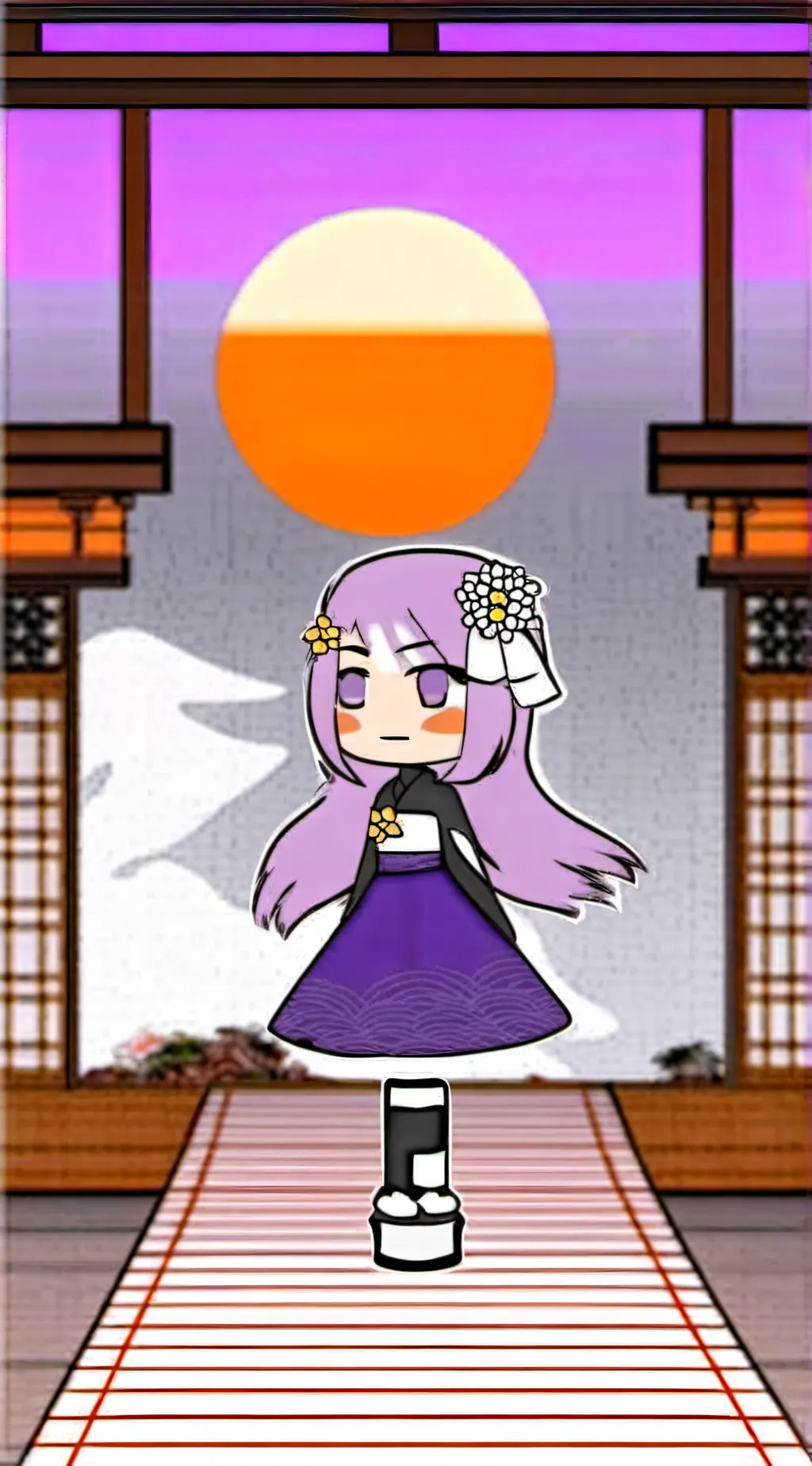 ai character: m͛iྉ🄺a̸͟͞ background