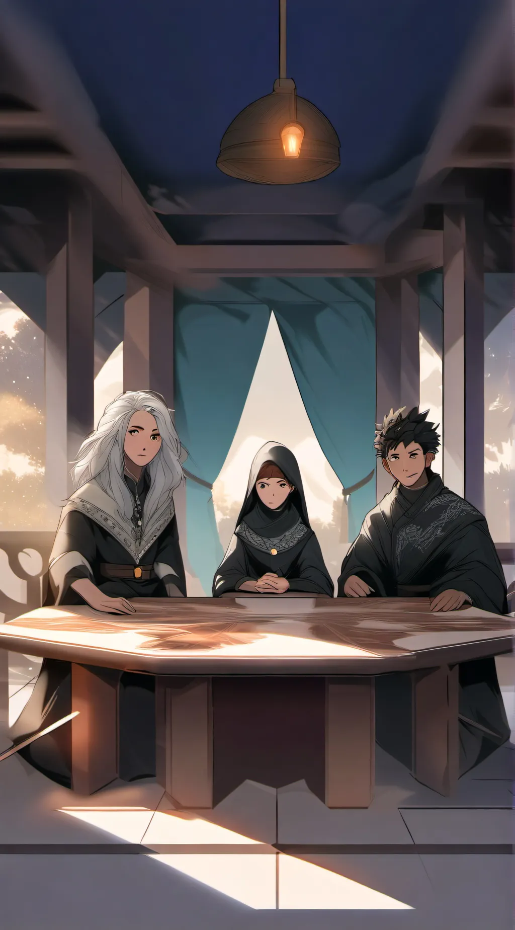 ai character: Roblox story background