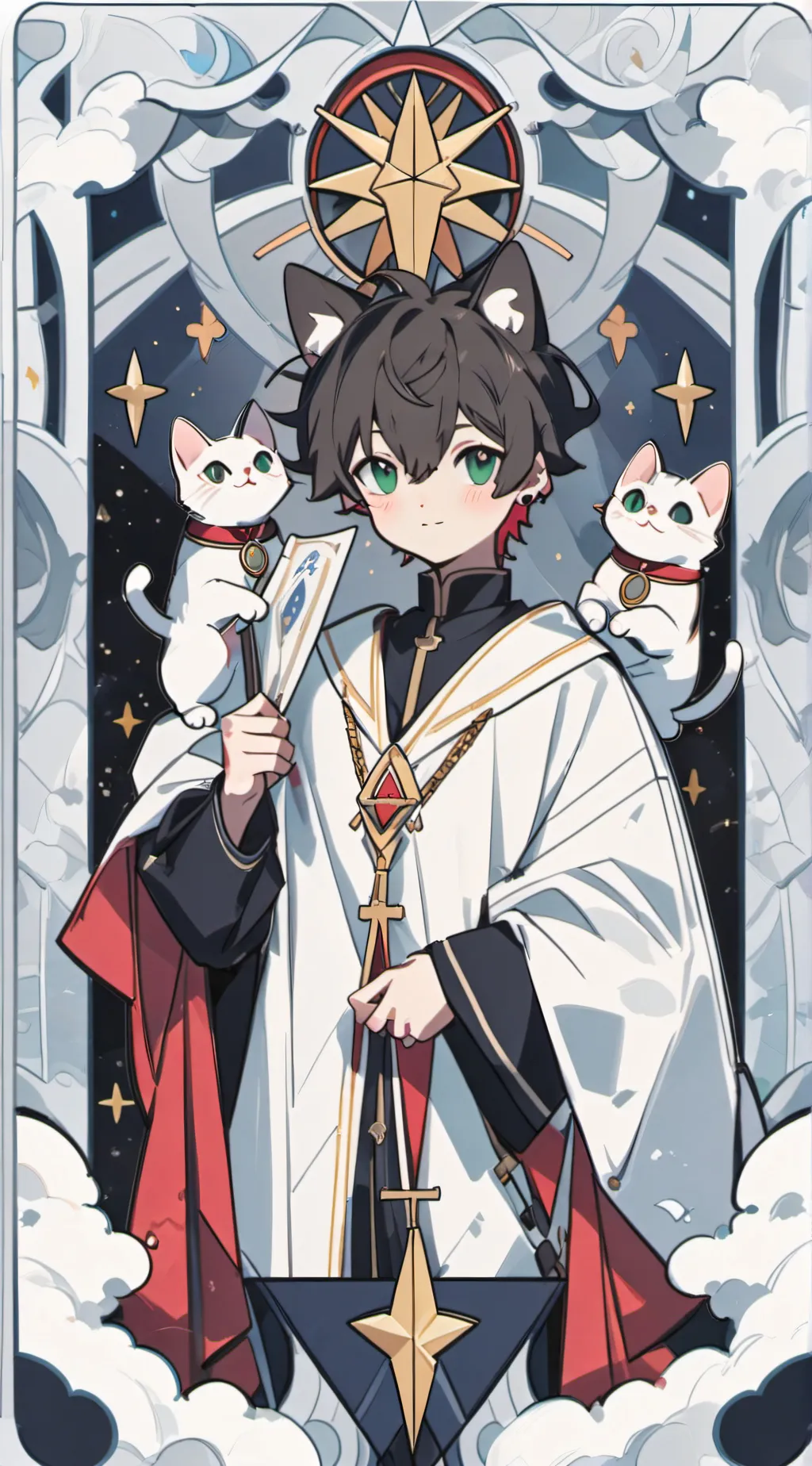 ai character: leo background