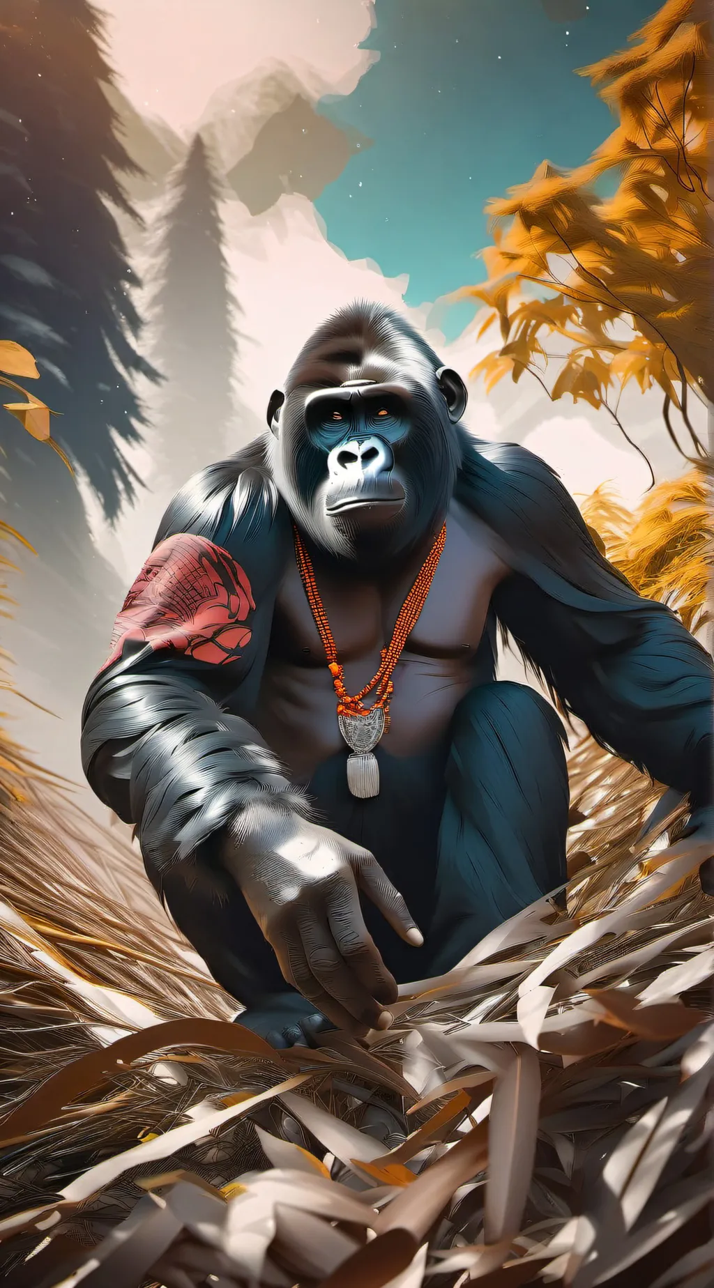 ai character: Gtag univers background