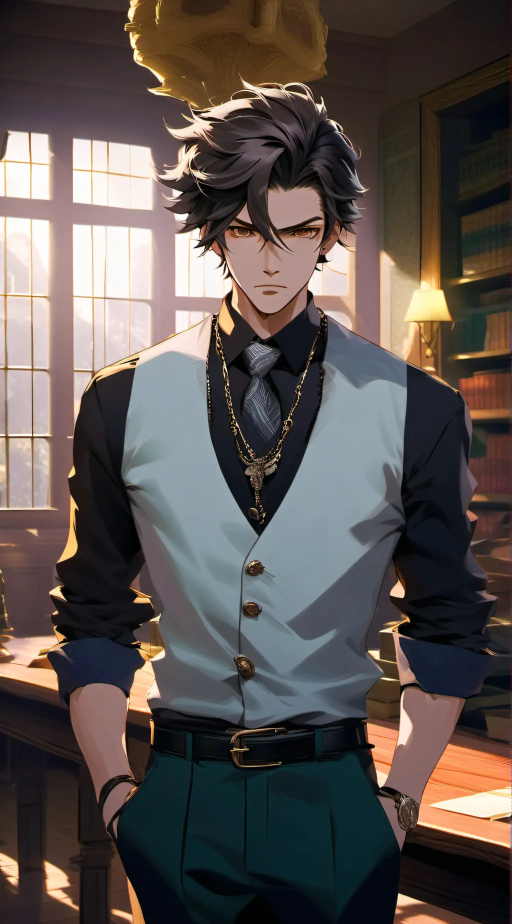 ai character: alex background