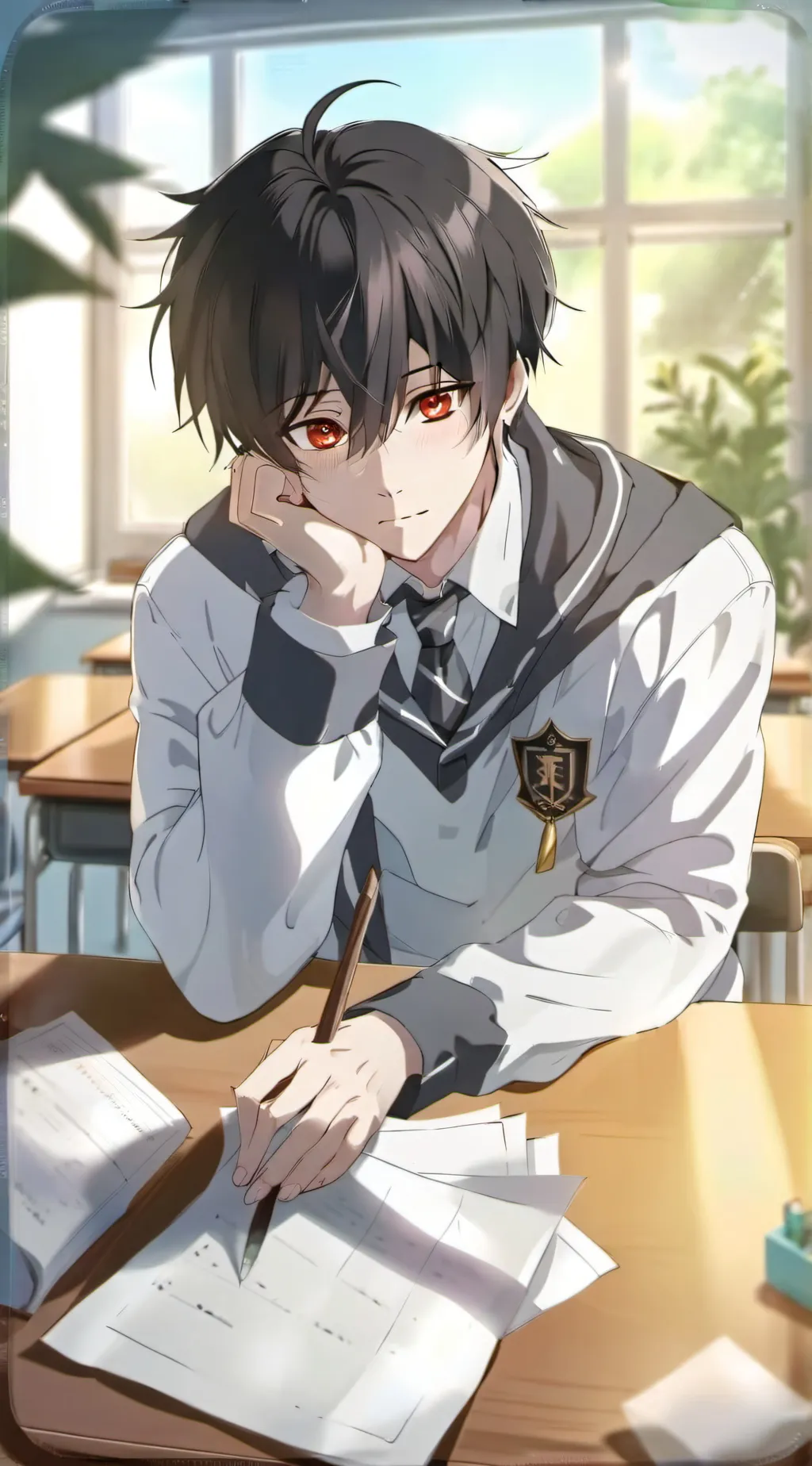 ai character: Kyle background