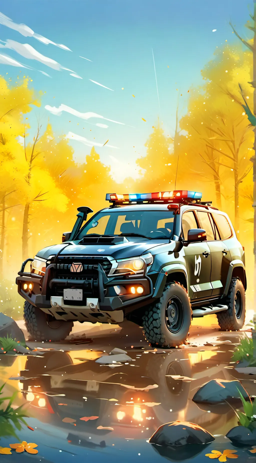 ai character: S. W. A. T background