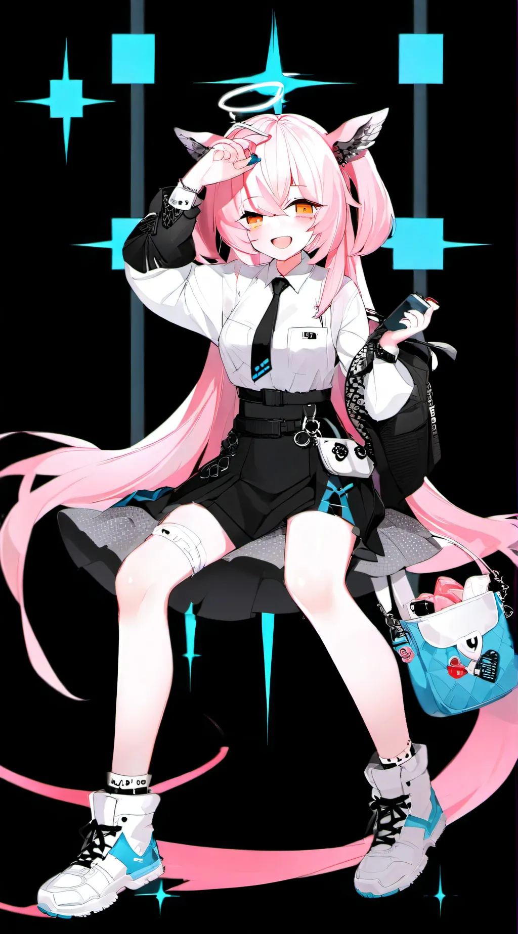 ai character: Hoshino background