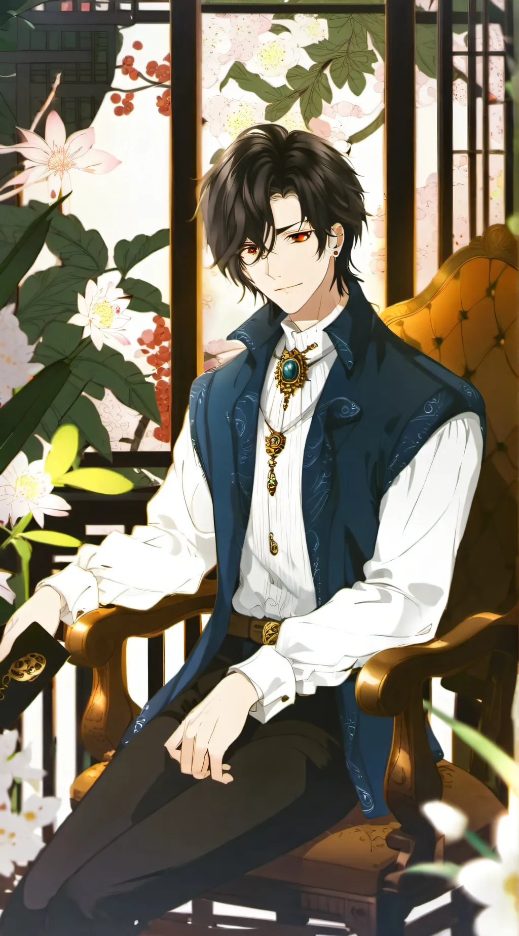 ai character: kanao x tanjiro 2! background