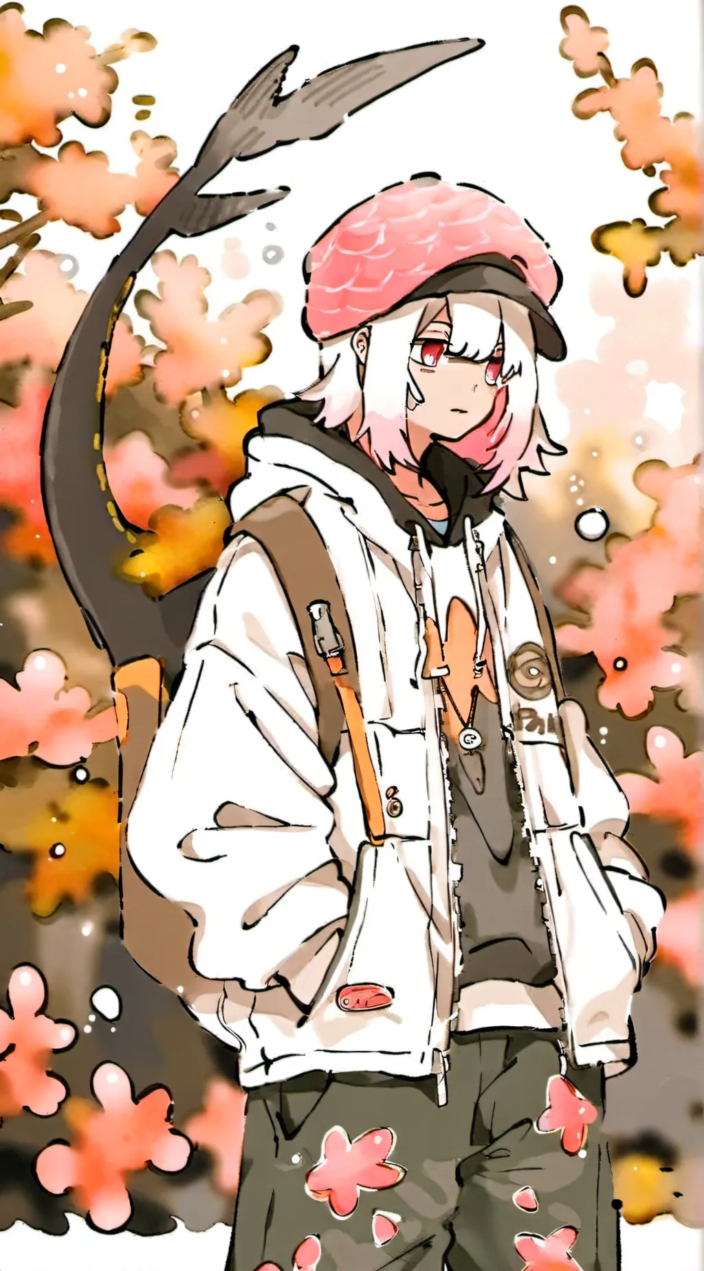 ai character: 🂦Pearl🂦 background