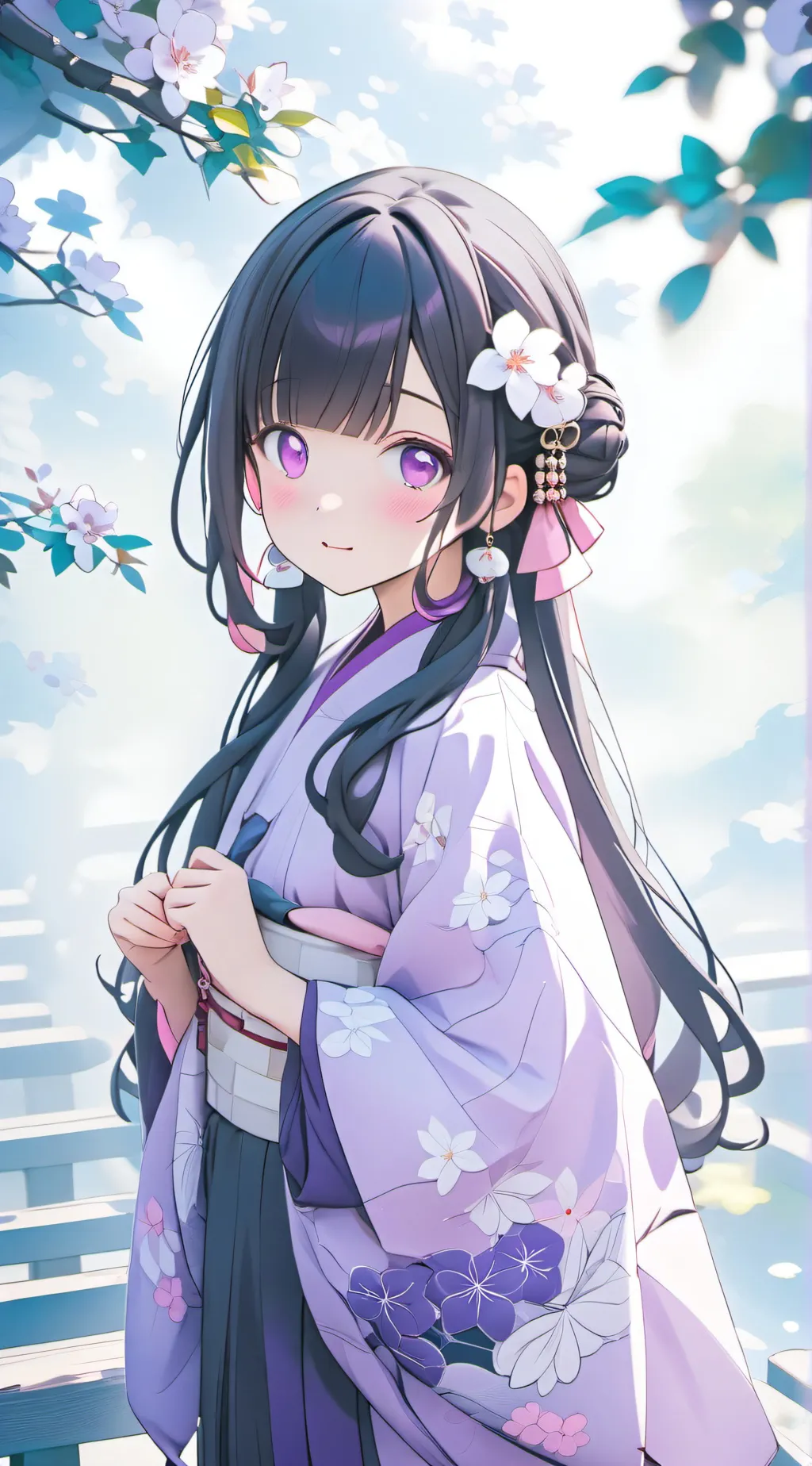 ai character: Milly (kny version background