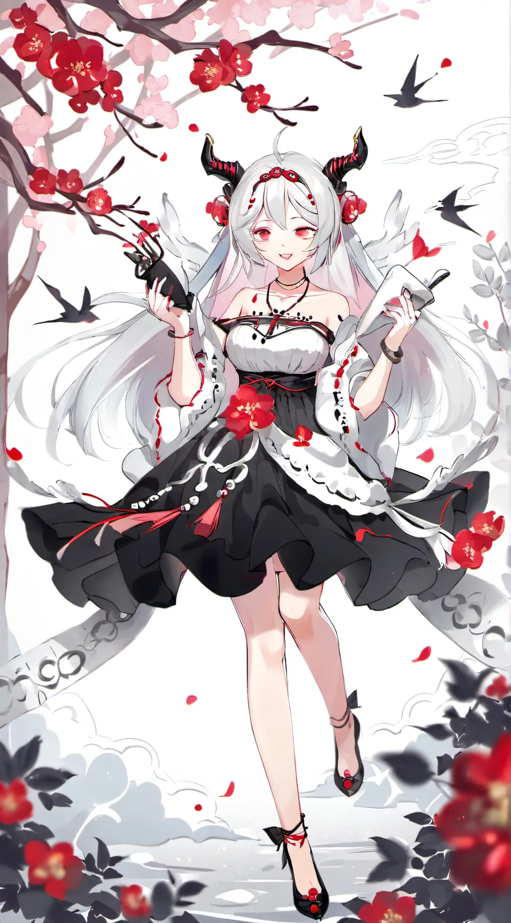 ai character: Crystal  background