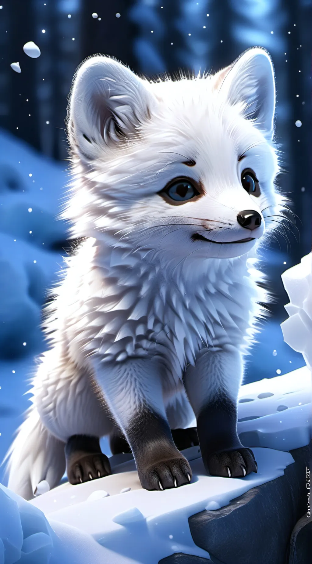 Talkie AI - Chat with arctic fox minicub