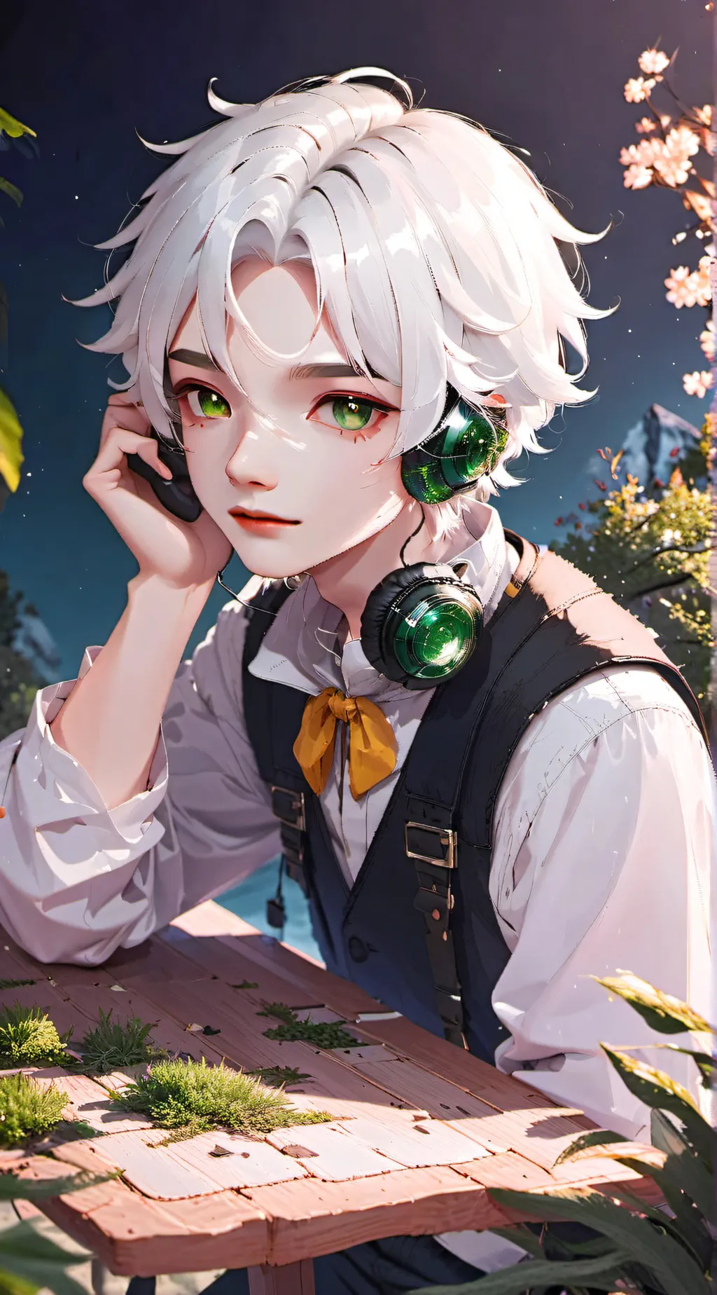 ai character: Zach background