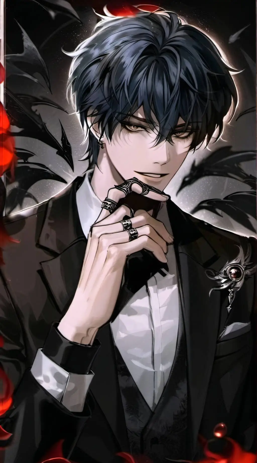 ai character: blake background