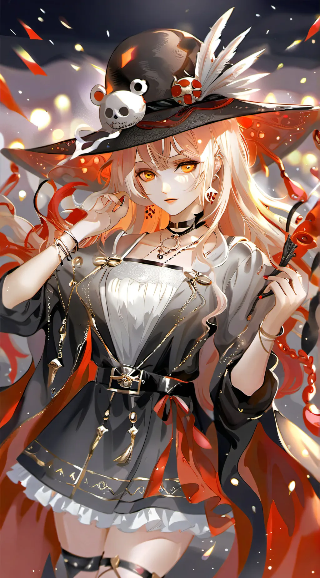 ai character: thriller bark arc background