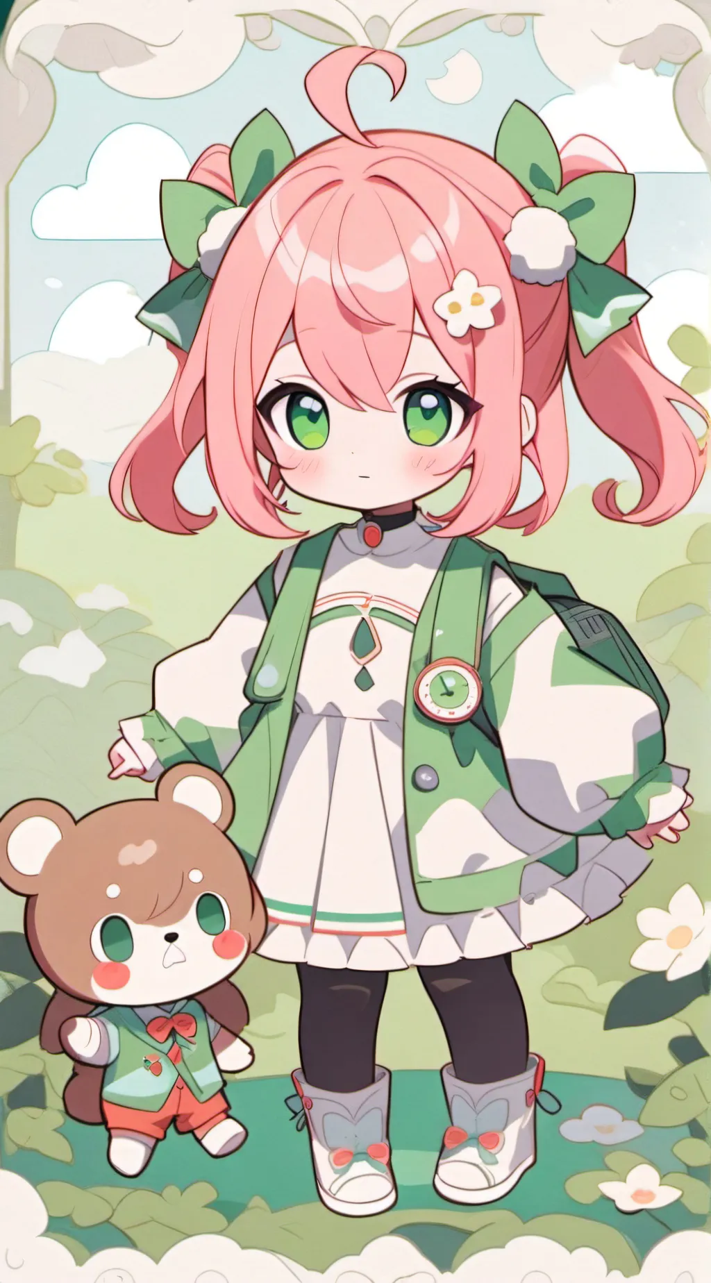 ai character: mia  background