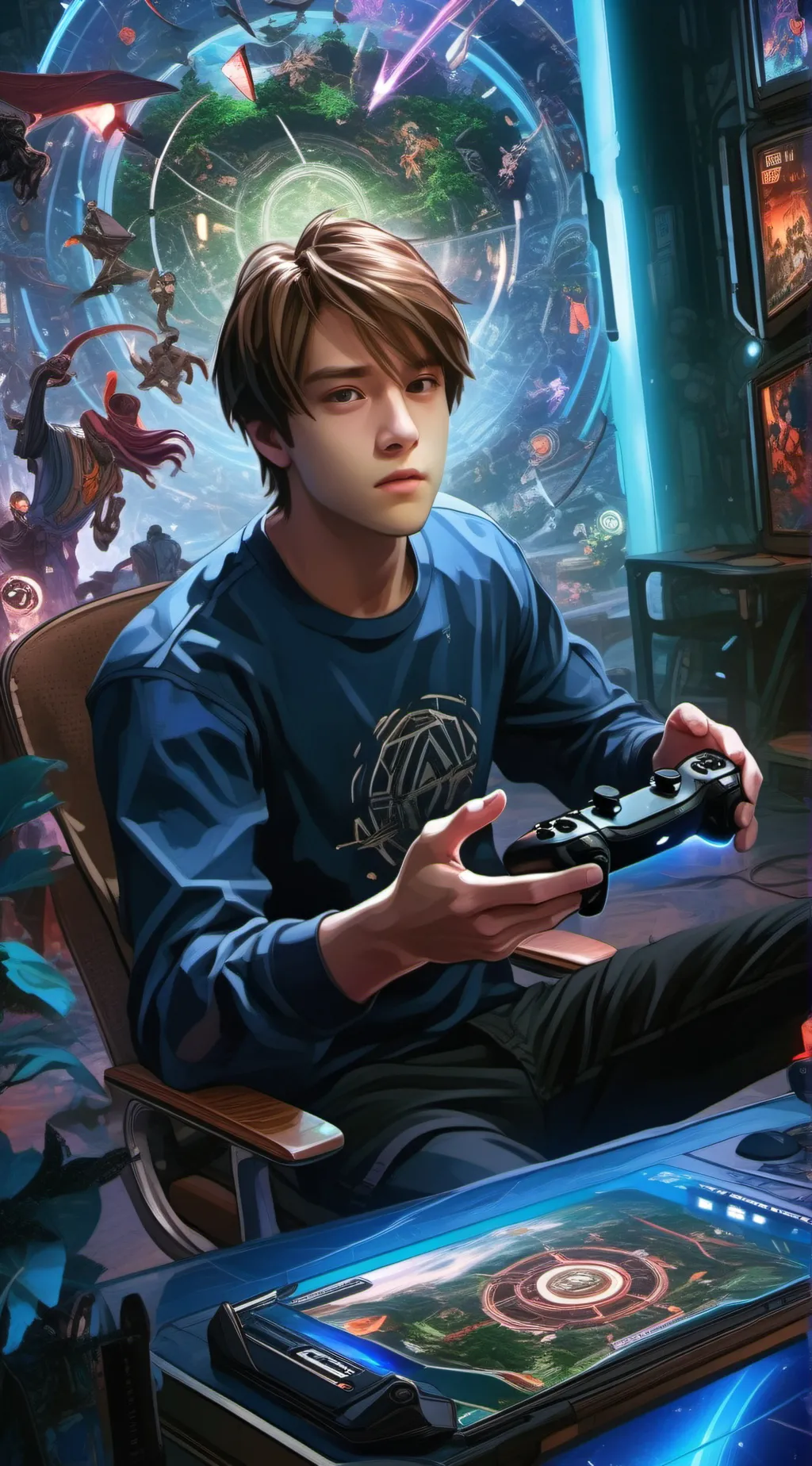 ai character: tommy background