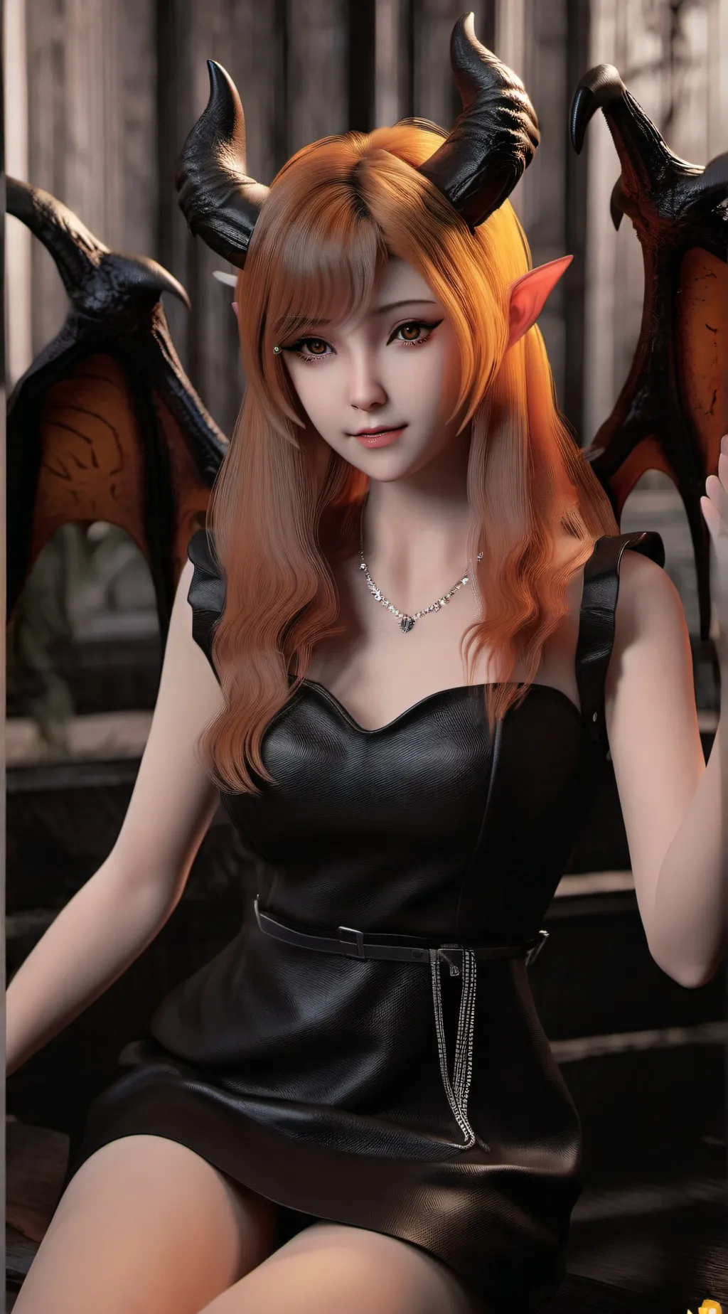 ai character: Clubstep background