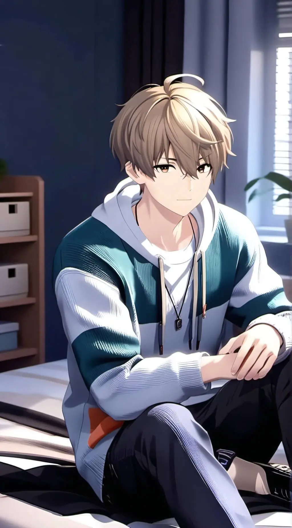 ai character: Fred background