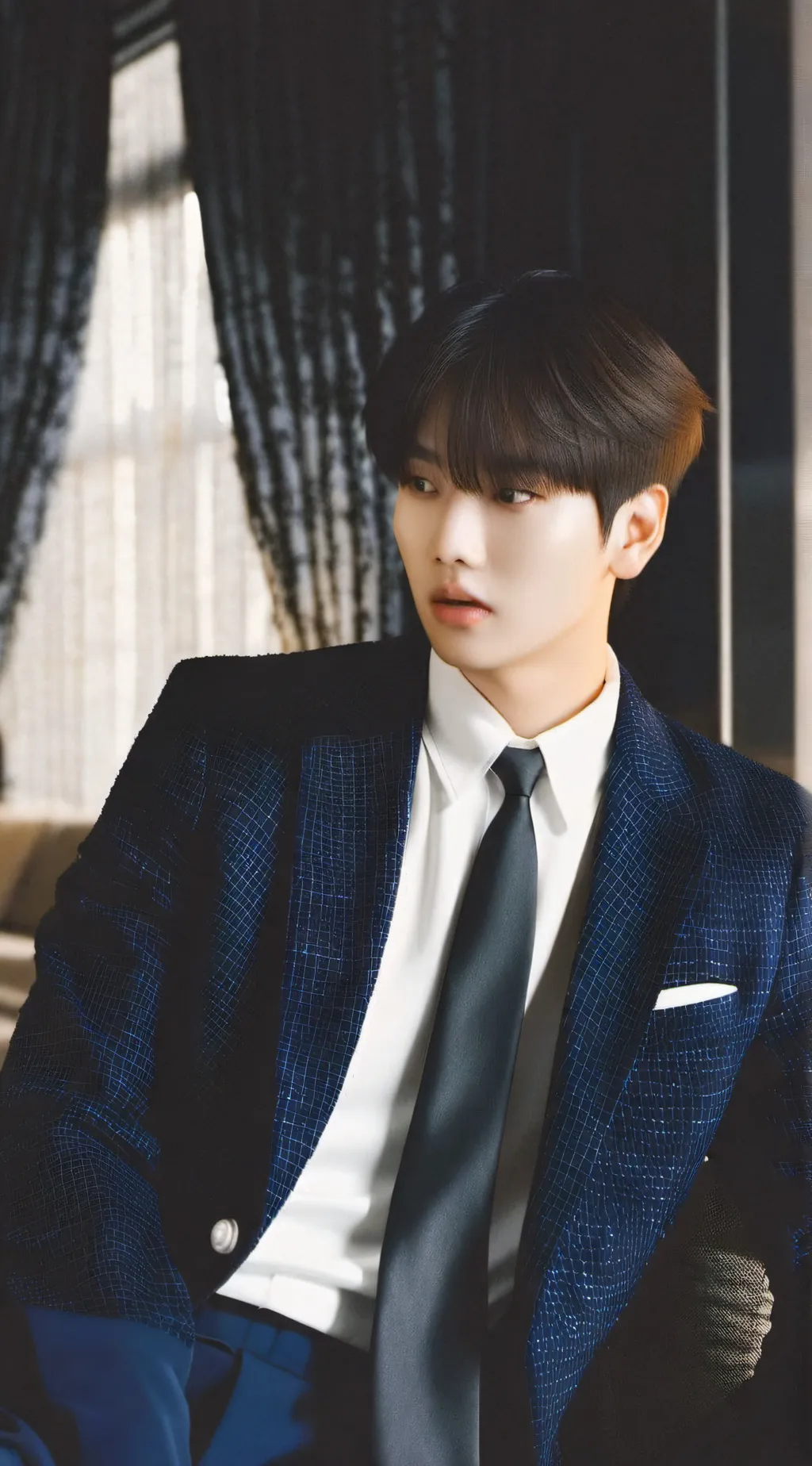 ai character: isacc background