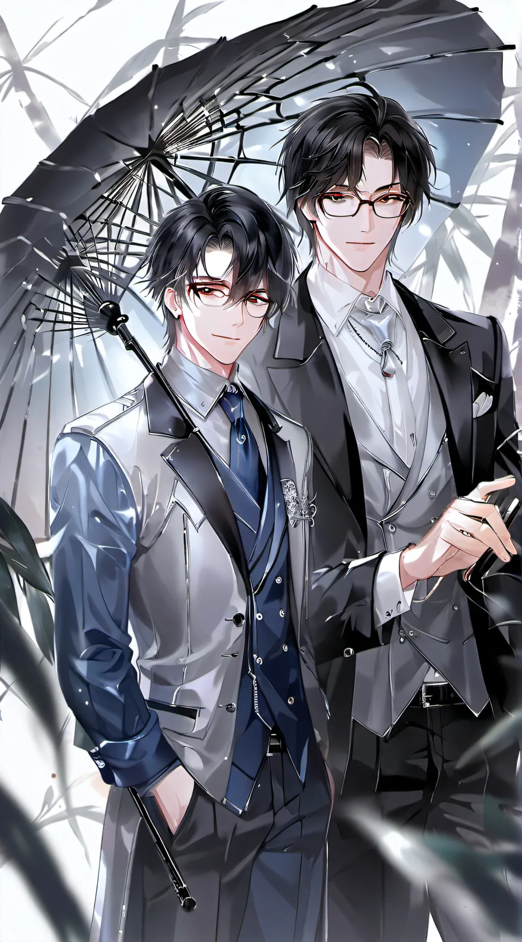 ai character: two take cares background