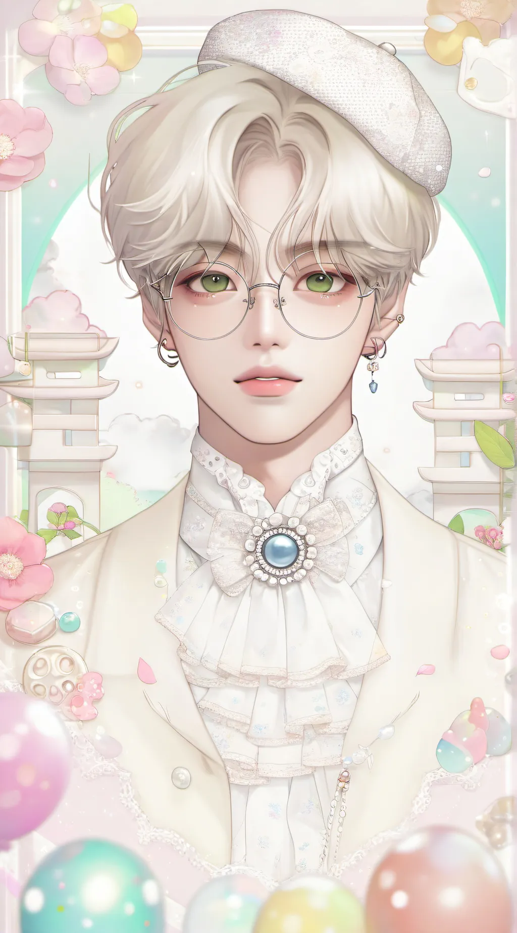 ai character: Bts background