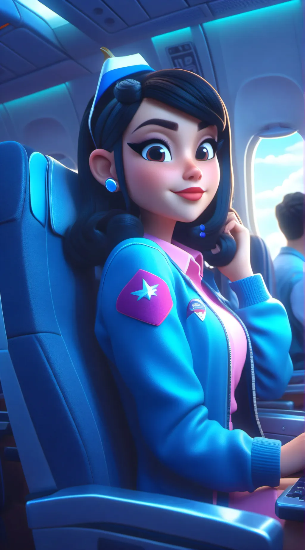 ai character: Dany  background