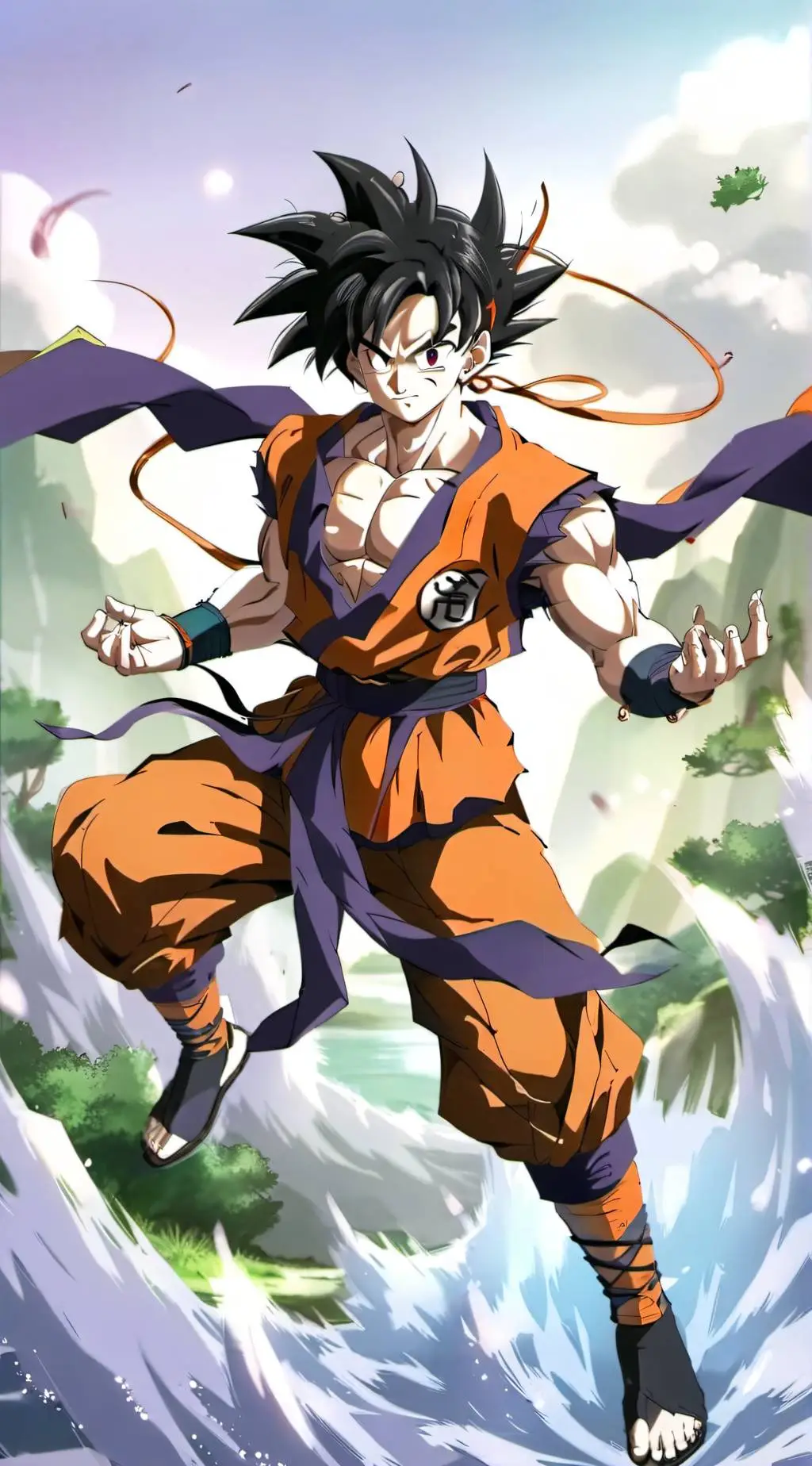ai character: Goku background
